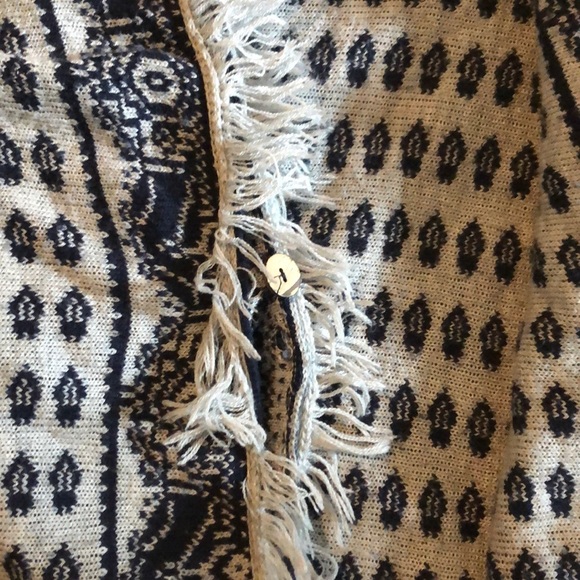 Poncho blue and gray - Picture 3 of 6